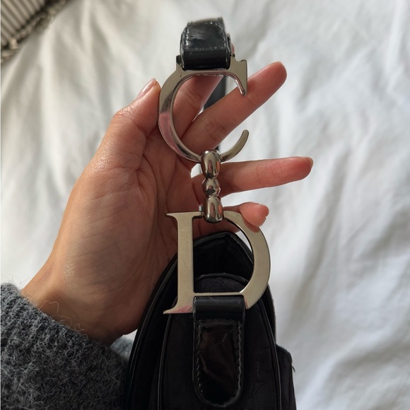 Dior oblique saddle bag - Picture 4 of 15